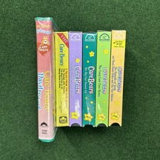 Lot Of 6 Carebears VHS Rare Children  s Movies Cute Kawaii Video Tape 90s-2000s