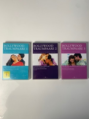 Bollywood Traumpaare 1-3 DVD Auf Deutscher Sprache Mit Ingesamt Sechs Filme