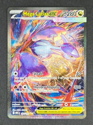 Mega Latias ex 181/132 - NM Special Illustration Rare Holofoil - Mega Evolution