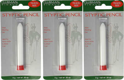 Pinaud Styptic Pencil  Size .33 Oz (Pack of 3)