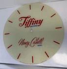 Original Vtg Tiffany Uniform Clock Round Replacement Face Advertising Glass