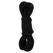 16.4Ft Chinese Jump Rope Colorful Stretch Skip Rope Elastic Rope Black