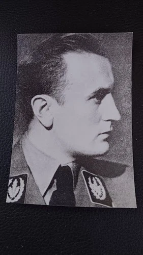 WW2 German Photo: Headshot of Hitler Youth (Hitlerjugend) Leader Artur Axmann