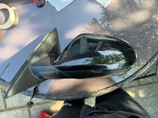 2011-2018 AUDI A6 C7 PASSENGER NEAR SIDE WING MIRROR BLACK 021143