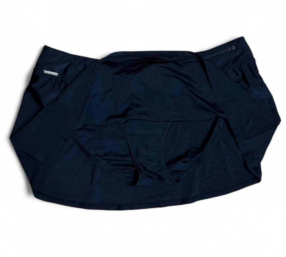 ZeroXposur Women’s Black Swim Skirt, Size 18W - Image 2 of 4