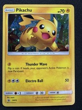 Pikachu SM SM76 Promo Cosmo Holo Sun & Moon English Pokemon Card on eBay