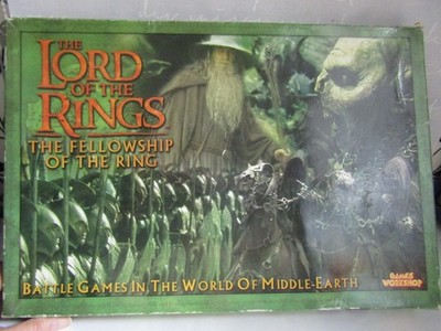 Seltenes Games Workshop Fellowship of the Ring Strategiespiel. Kein Regelbuch aber extra