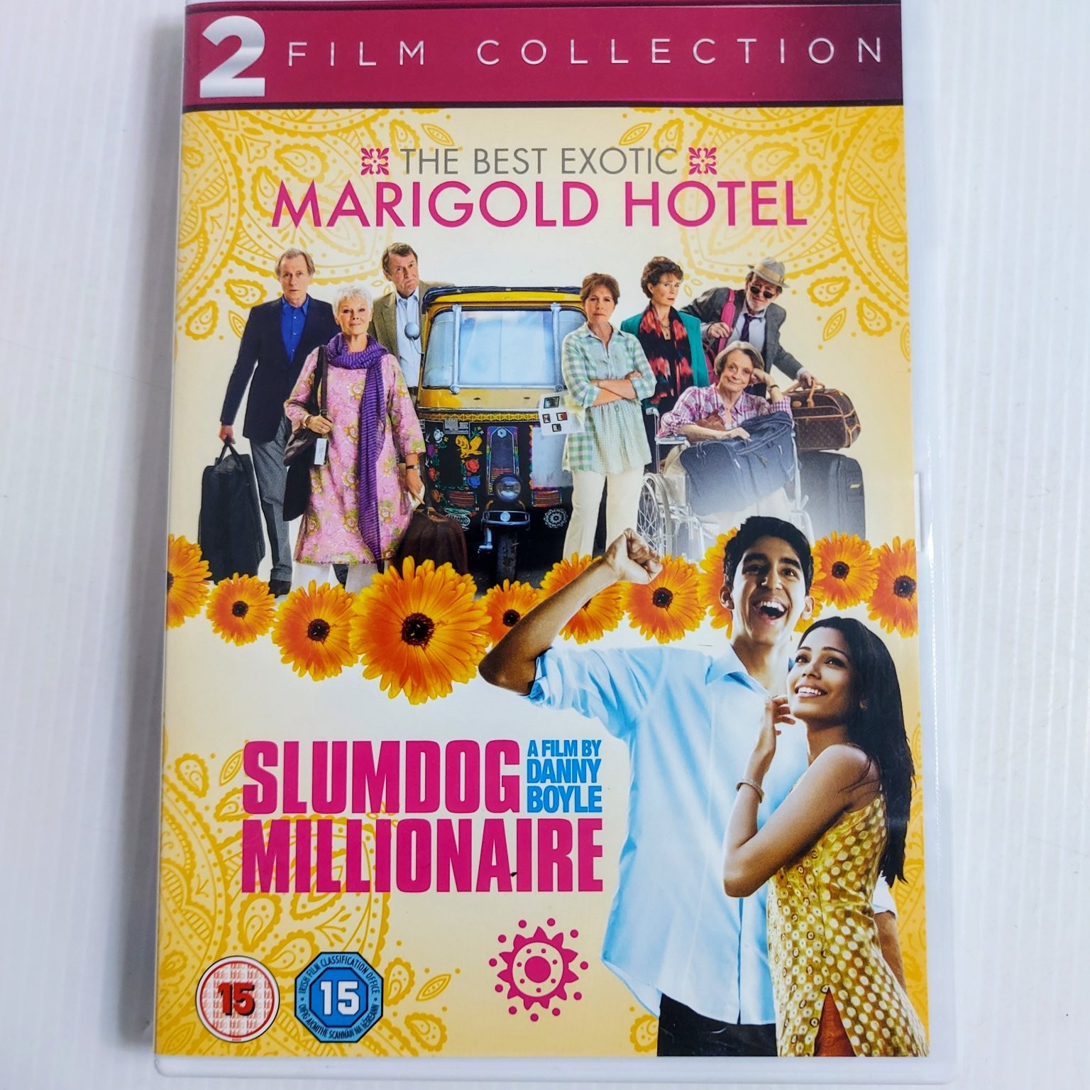 The Best Exotic Marigold Hotel & Slumdog Millionaire2 Film Collection DVD