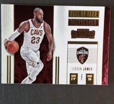 2017-18 Panini Contenders - Hall of Fame Contenders LeBron James #6