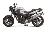 Auspuff Zugelassen Mivv Oval Titan BMW F 800 R / GT 2009 - 2020