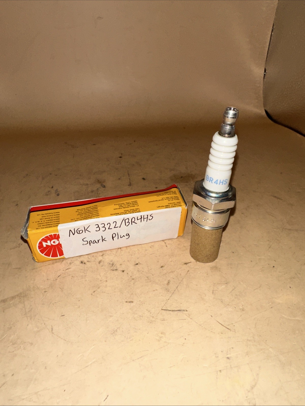 NGK 3322/BR4HS Spark Plug For Commercial  Industrial Machinery Tap Desc.