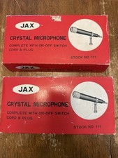 VINTAGE JAX Crystal Microphone Stock #111 &hellip;..2 Available