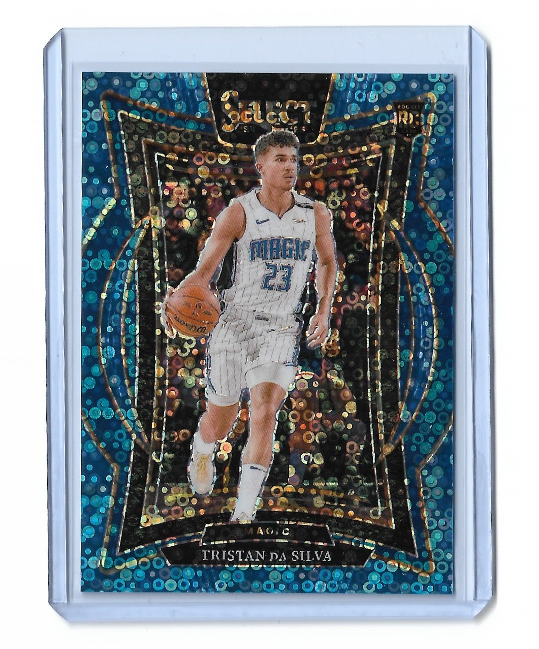 2024-25 Panini Select - Tristan da Silva Concourse Light Blue Disco Prizm 17/99