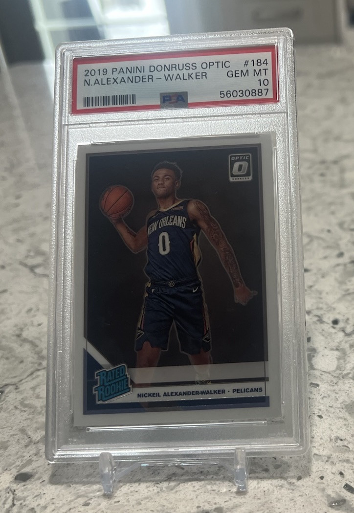 2019-20 Panini Donruss Optic PSA 10 #184 Nickeil Alexander-Walker (RC)