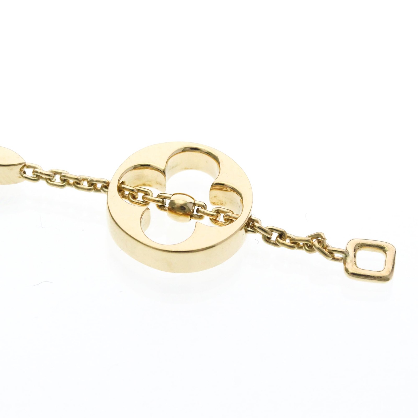 LOUIS VUITTON Bracelet Monogram K18 Yellow G(K18YG) None Bracelet Gold Authentic image 3