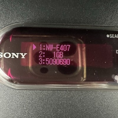 ポータブルプレーヤー Sony NW-E407 - Network Walkman Player Sony NW-E407 Network Walkman 1 GB Digital Music Player : Amazon.in