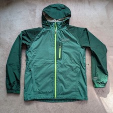 Columbia Omni Tech Full Zip Waterproof Breathable Jacket Men's Large 