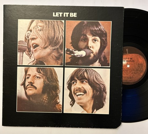 The BEATLES LET IT BE Vinyl LP Apple AR 34001 Phil & Ronnie Dead Wax