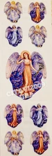 PAPER HOUSE STICKERS * ANGELS * VER #2 VINTAGE RARE COLLECTIBLE 