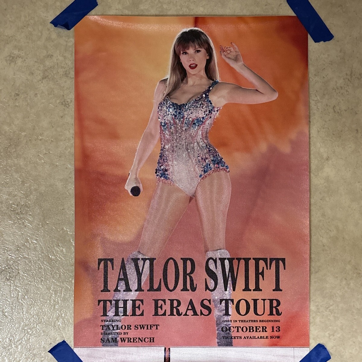 ミュージシャン THE ERAS TOUR LITHOGRAPH POSTER REPRINT Taylor Swift ✓ Music The Eras Tour Poster ✓ Wall Art