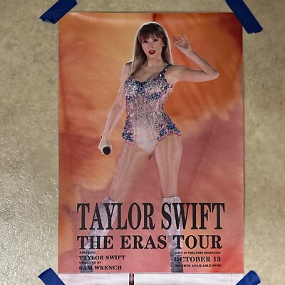 ミュージシャン Taylor Swift ProGrade Reprinted Poster Taylor Swift ✓ Music The Eras Tour Poster ✓ Wall Art