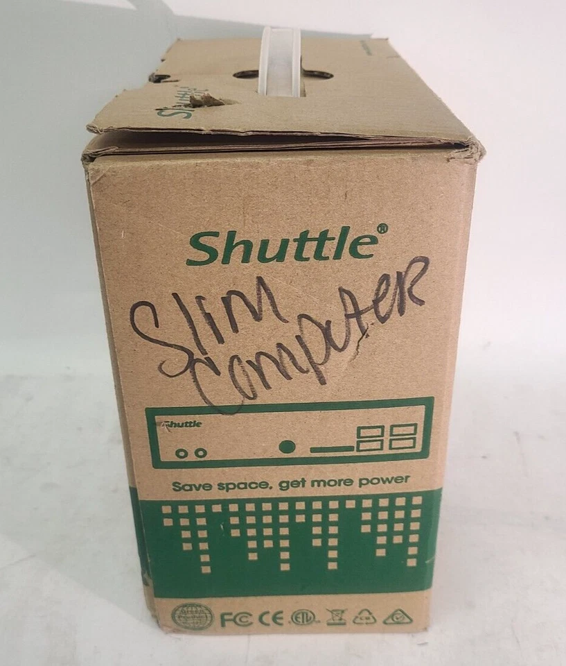 OPEN BOX Shuttle DX30 Slim Fanless Barebones Computer NO OS/SSD - Image 4 of 4