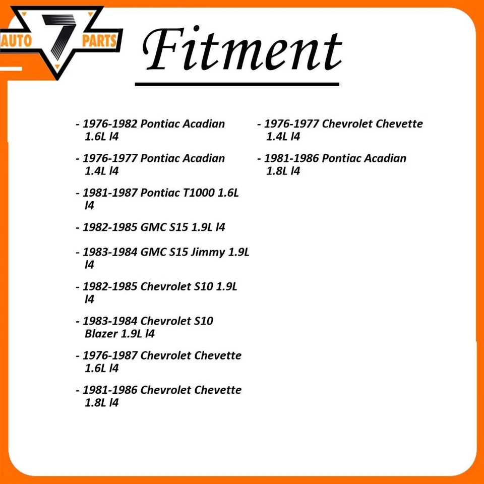 Soportes de motor delanteros Westar para Chevrolet Chevette 1976-1987 Foto 2 de 3