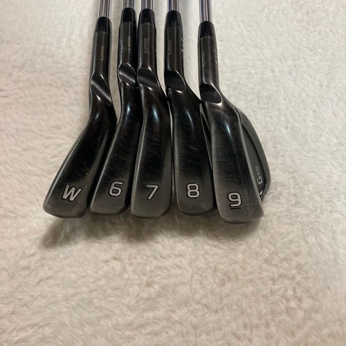 Ping G710 Iron Set 5pcs 6-9,W Flex S Stiff Dynamic Gold Tour Issue S200 - Picture 8 of 12