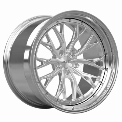 20'' ALT DLS-10 Forged Polished Lip Brushed Wheels for Ford Mustang GT S550 S650