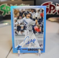 2023 Topps Archives Auto Fan Favorites /25 Blue JORDAN GROSHANS RC Marlins