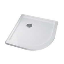 SUNNY 38" D x 38" W x 3" H Shower Base Stainless Steel Drain Single Shower Pans