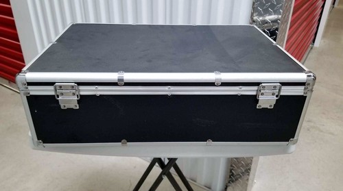 New Aluminum CD DVD Storage Case Holds 1000 Discs Black Box w Hanger Sleeves - Bild 7 von 7