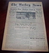 The Hockey News December 17 1947 Vol 1 # 12  Bill Quackenbush