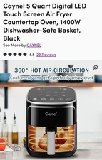 Caynel 5 quart Digital LED Screen Air Fryer