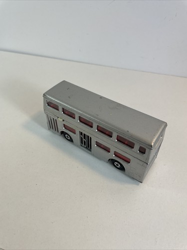 Lesney MATCHBOX SUPER KINGS K-15 The Londoner Souvenir Silver Jubilee Bus - Picture 10 of 16