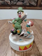 LIONSTONE Clown Do Not Open Pie In The Face DECANTER 1978 EMPTY