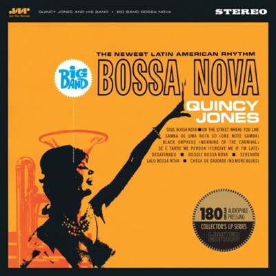 QUINCY JONES - BIG BAND BOSSA NOVA New Vinyl LP 180g Limited Ed 2024 Reissue