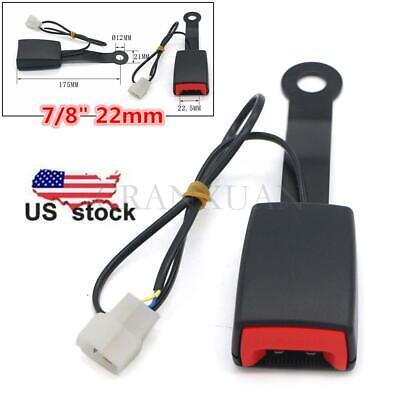 1x Latest Car Front Seat Belt Lock Buckle Socket Plug Connector w//   Cable
