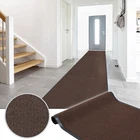 Basic Clean Dirt Trapper Runner Dirt Mat Brown 90cm Width