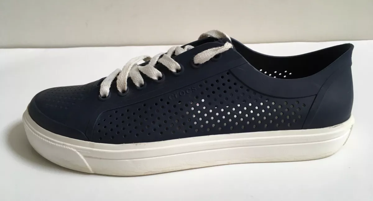 Crocs Citilane Roka Court Mens Navy Blue Casual Shoes 204872 Low
