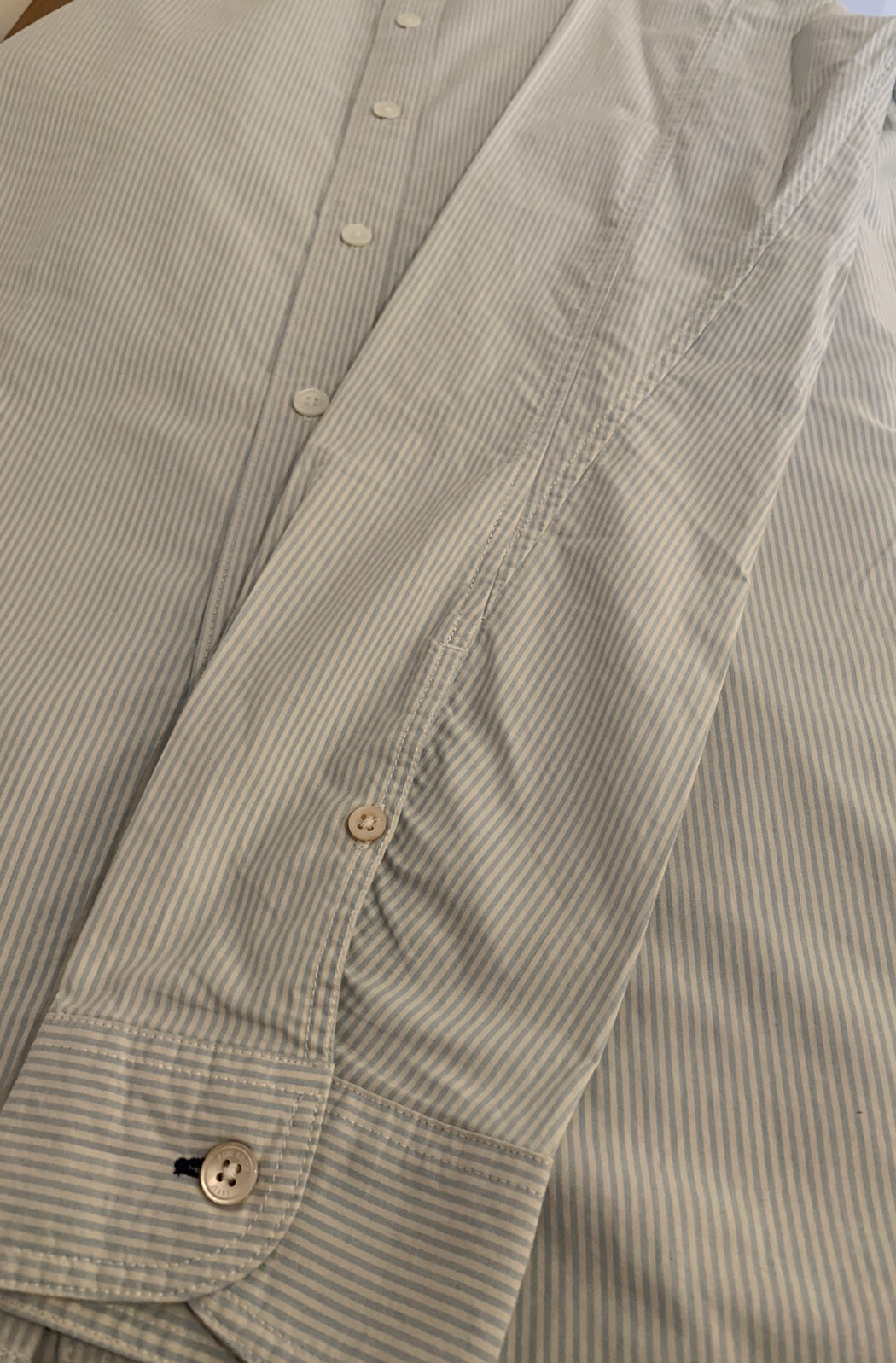 Paul Smith - Long  Sleeve Shirt "JEANS"  Slim Fit Size M Pit to Pit 20 BNWT image 5