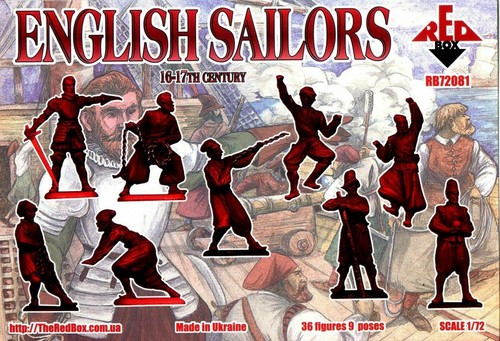 Bundle lot of Red Box English Sailors 72081+72082+72083 1/72 scale - Picture 10 of 10