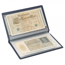 Taschenalbum f&uuml;r gro&szlig;e Banknoten Geldscheine Belege bis 210x125mm LINDNER S818