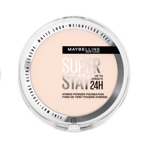 3600531666583 MAYBELLINE Super Stay 24H base en polvo híbrida podkład con pudrz
