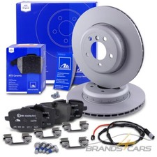 ATE BREMSSCHEIBEN Ø345 +CERAMIC BELÄGE +KONTAKT HINTEN FÜR BMW 5-ER F11 530 535