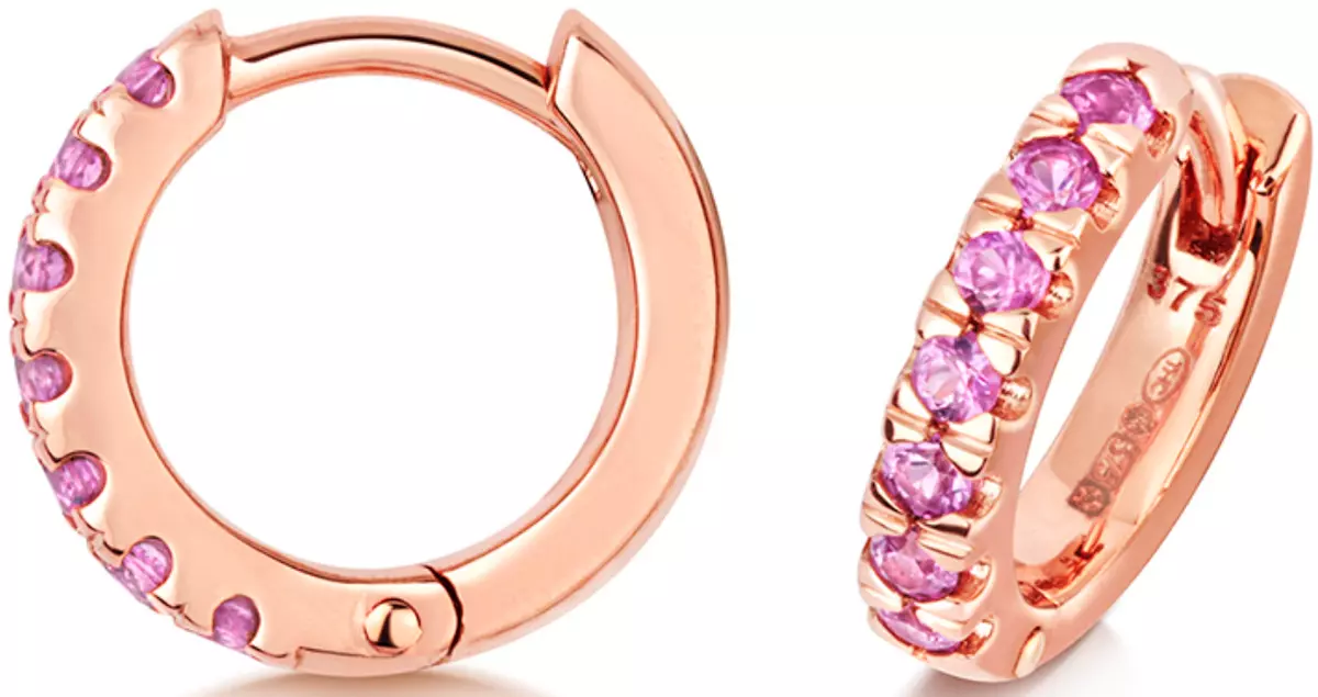 9ct rose hotsell gold earrings