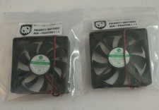 Lot of 2 DC 24V 80mm 2Wire 9Blades 80x80x15mm brushless Cooling Case Fan