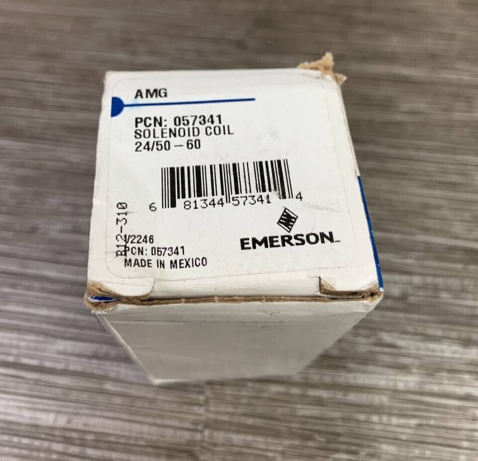 Emerson 057341 Solenoid Coil AMG 24v 50/60 Hz for sale online | eBay