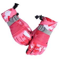 Men's Ski Gloves Winter Warmest Waterproof Breathable  Cold Weather Gloves