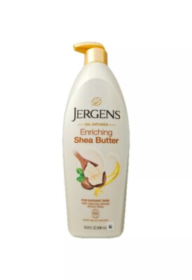 Jergens Öl angereichert anreichernde Sheabutter für strahlende Haut 16,8 Unzen
